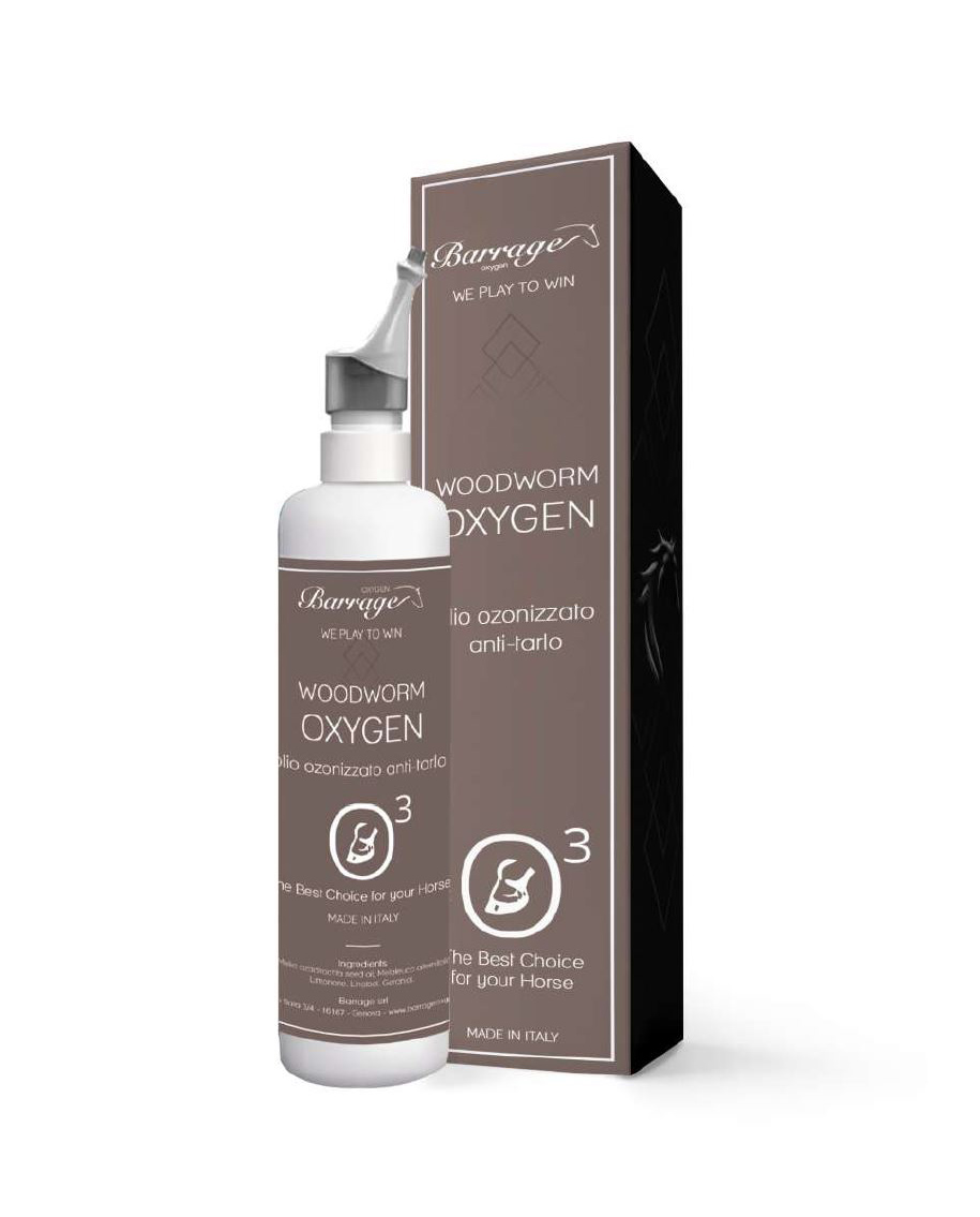 WOODWORM Barrage Oxygen - Prodotti ozonizzati per la cura del cavallo